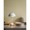 &Tradition – FlowerPot VP9 wireless table lamp, matt light grey