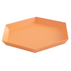 Kaleido tray - S - apricot - HAY