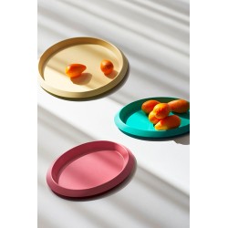 Ellipse tray - XS - green - HAY