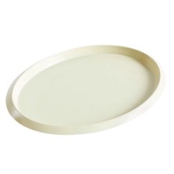 Ellipse tray - S - light yellow - HAY