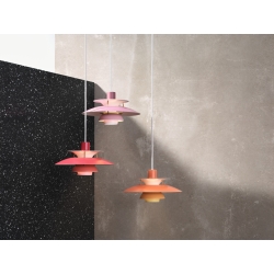 Louis Poulsen – Suspension PH5, nuances de rouge