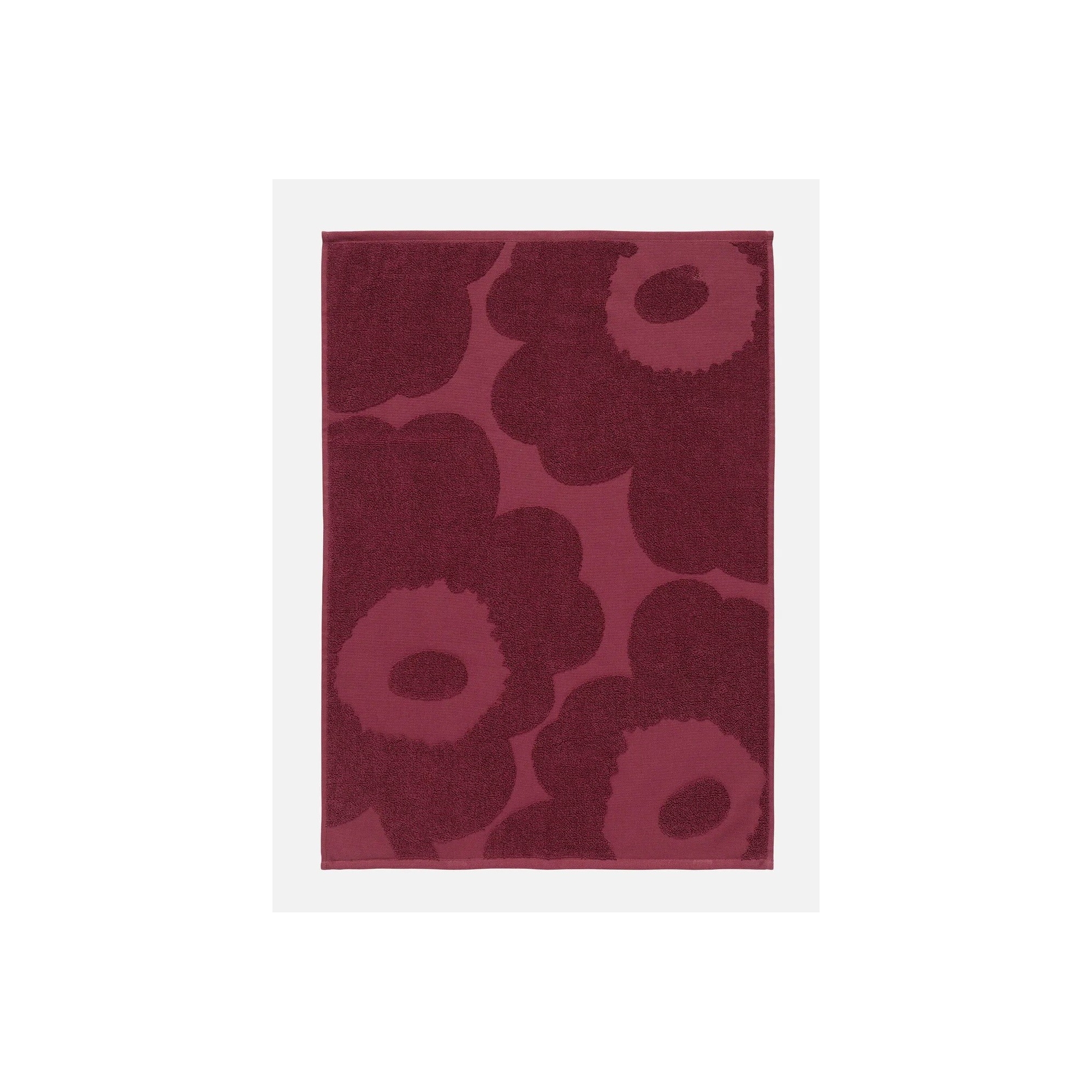 Unikko Solid 330 hand towel 50x70cm - Marimekko