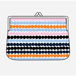 Porte-monnaie Puolikas kukkaro Mini Räsymatto 135 - Marimekko