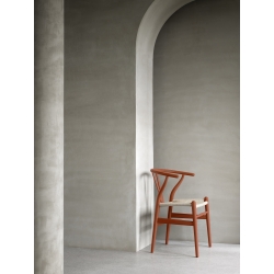 Carl Hansen & Søn – CH24 Soft Color Ilse Crawford chair, terracotta and natural papercord