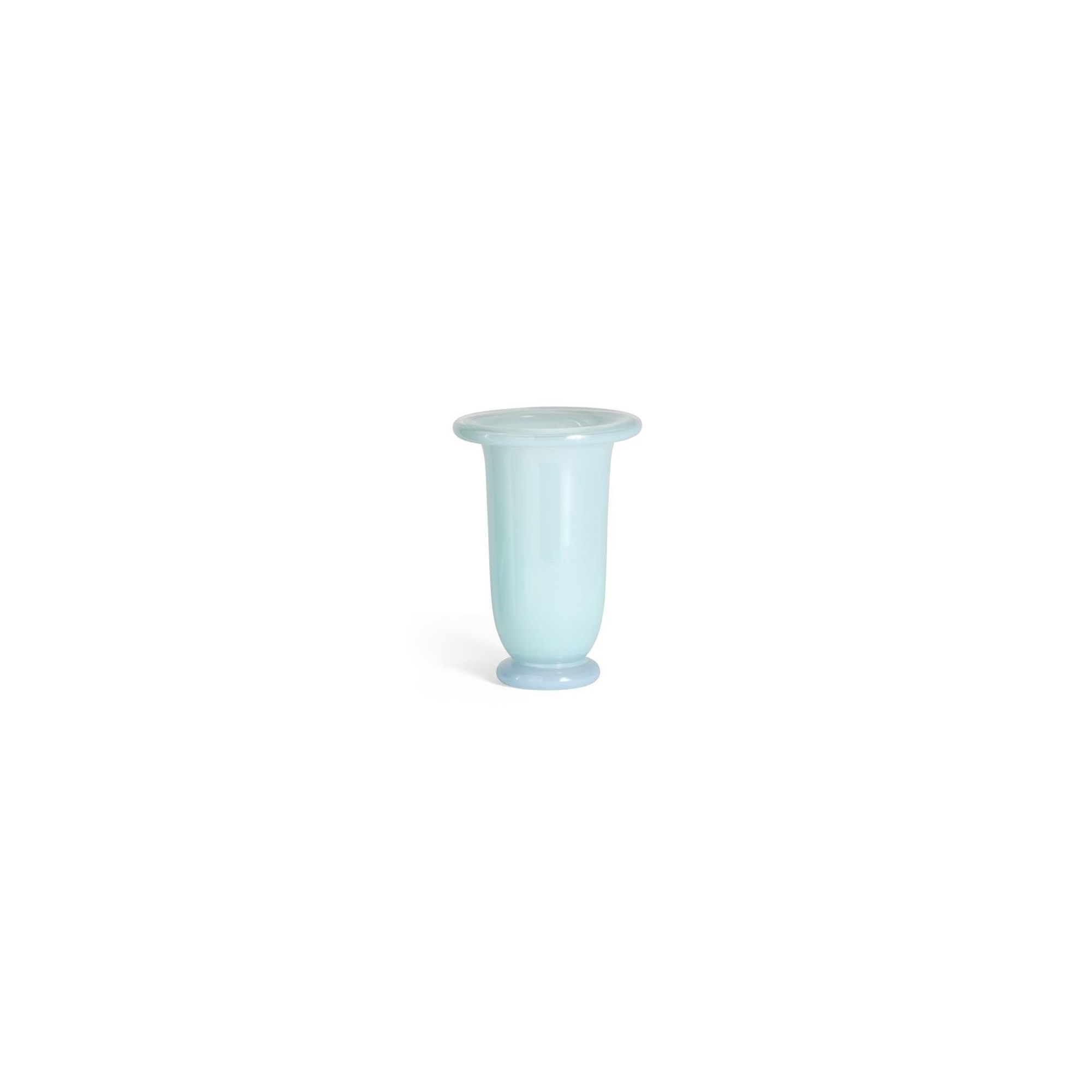 Vase Empire - Medium - bleu glacier / base bleu clair - HAY