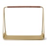 Port Wood Basket - brass