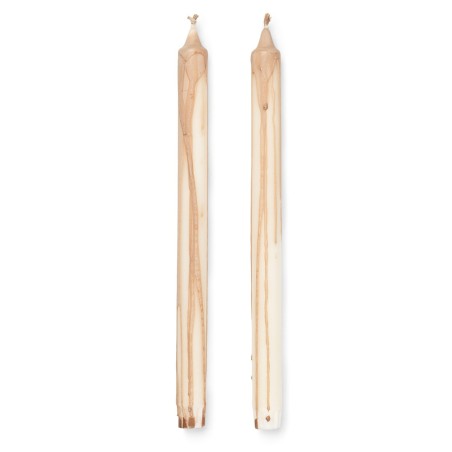 beige - 2 x Dryp candle - Ferm Living