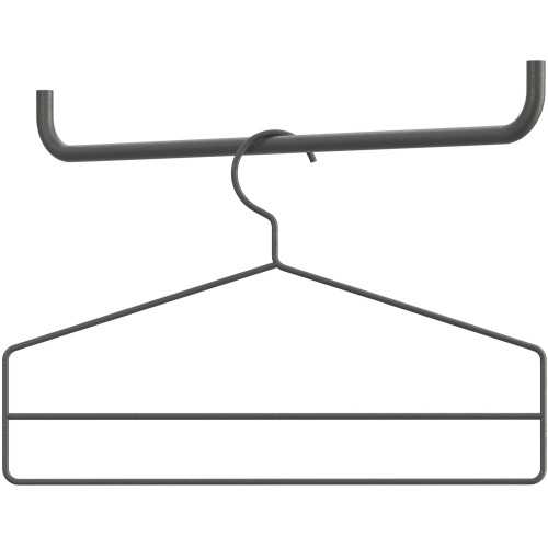 String Furniture – 4xCoat Hangers, dark grey