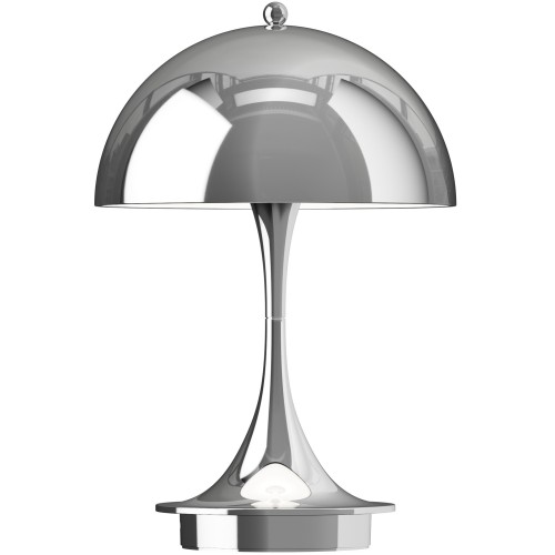 Louis Poulsen – Lampe Panthella Portable 160, chrome (V3)