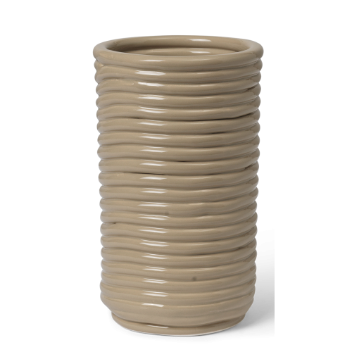 Corduroy vase - cashmere - Ferm Living