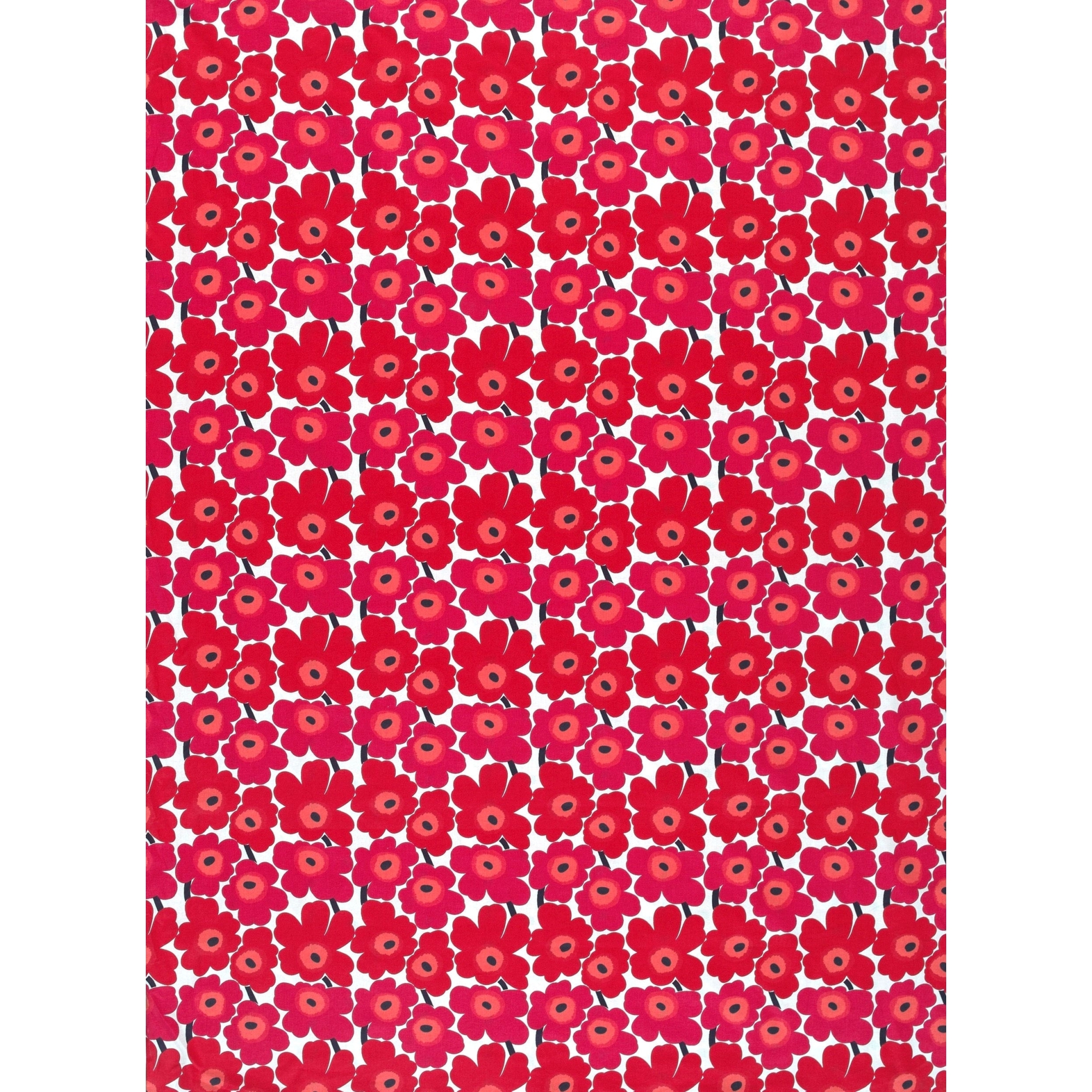 Mini Unikko - rouge 001 - coton - tissu Marimekko