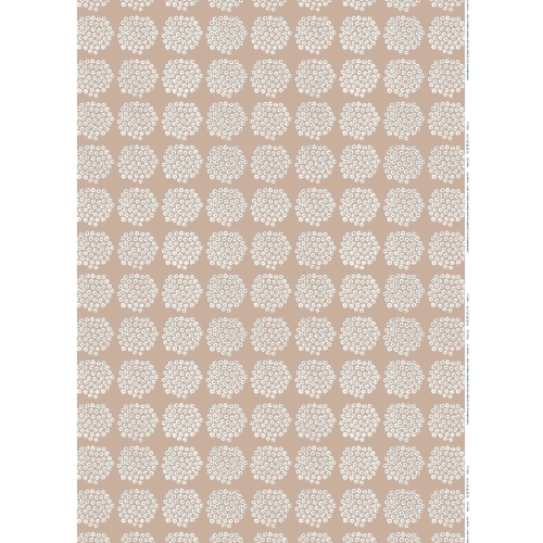 CHUTE - Puketti - beige 850 - coton - 70x150 cm - tissu Marimekko