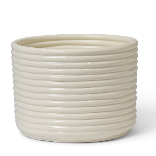 Corduroy pot - off-white - Ferm Living