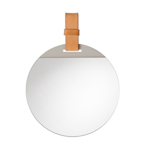 Petit miroir Enter - gris clair - Ferm Living