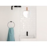 Petit miroir Enter - gris clair - Ferm Living