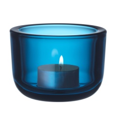 Tealight Valkea – Turquoise - Iittala