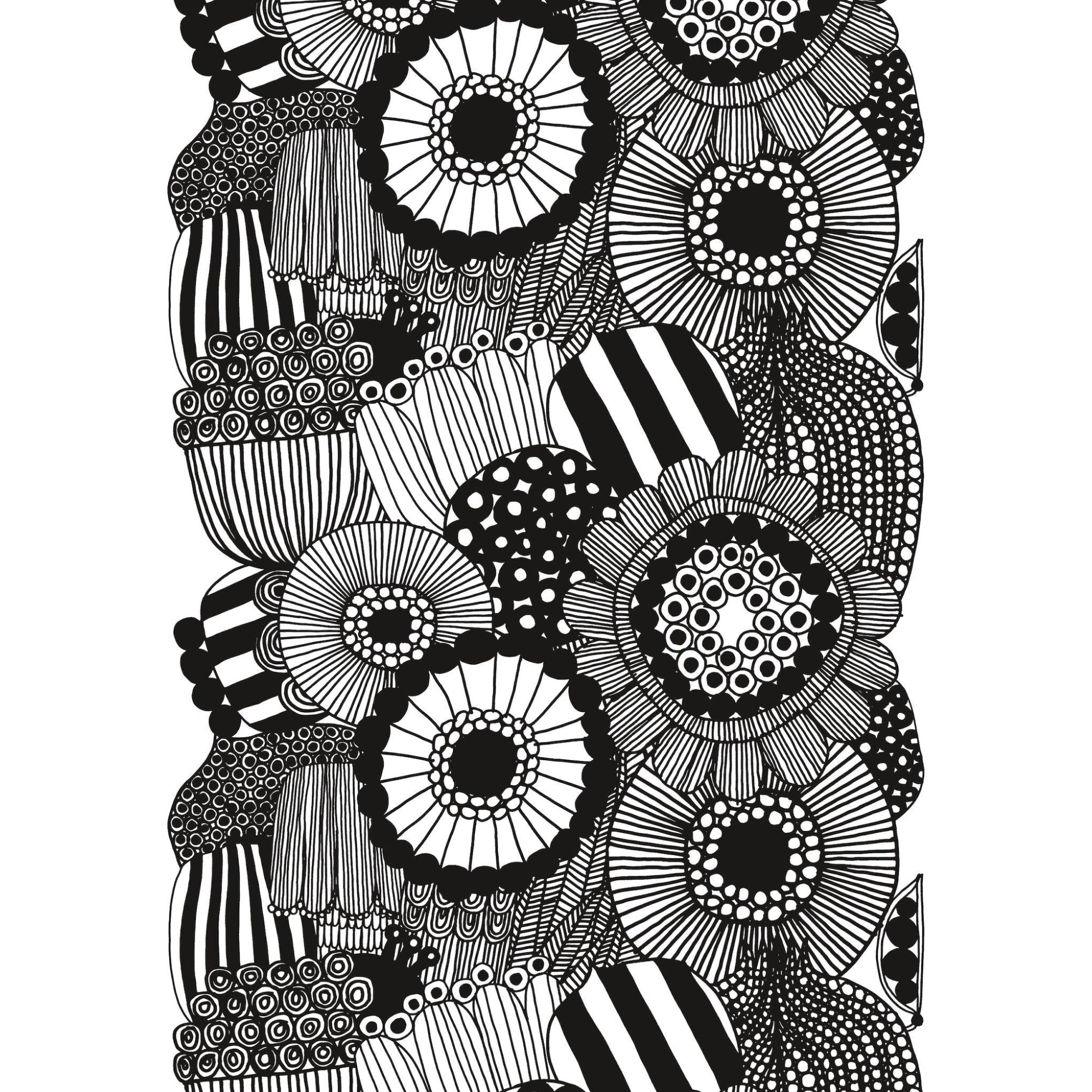 REMNANT- Marimekko Siirtolapuutarha 190 cotton fabric - 60x145 cm