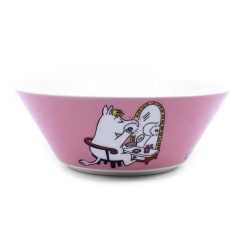 bowl - Snorkmaiden pink - Moomin - Arabia / Iittala