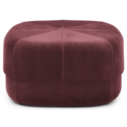 large - dark red - Circus pouf - 601077 - Normann Copenhagen