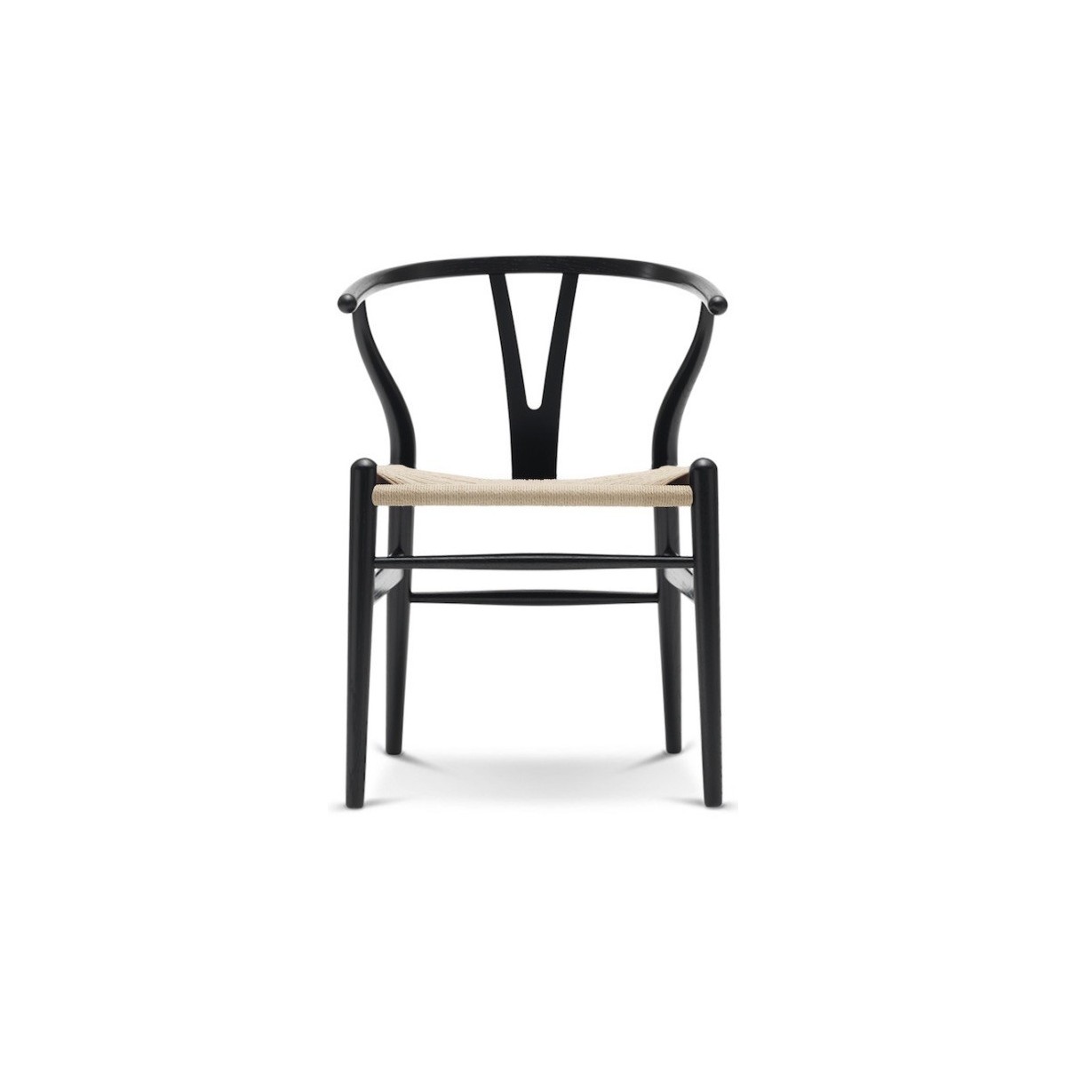 Carl Hansen & Søn – CH24 chair, black oak and natural papercord