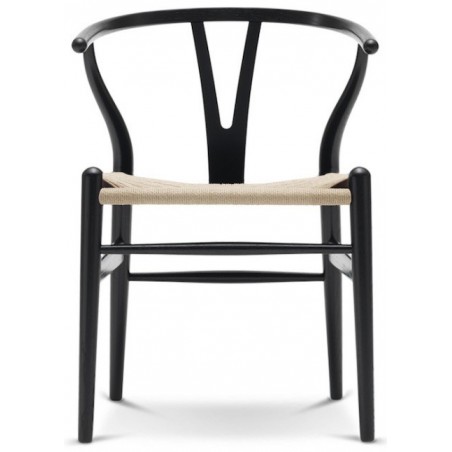 Carl Hansen & Søn – CH24 chair, black oak and natural papercord