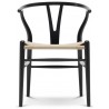 Carl Hansen & Søn – CH24 chair, black oak and natural papercord