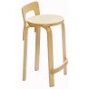 natural birch - K65 high chair - Artek