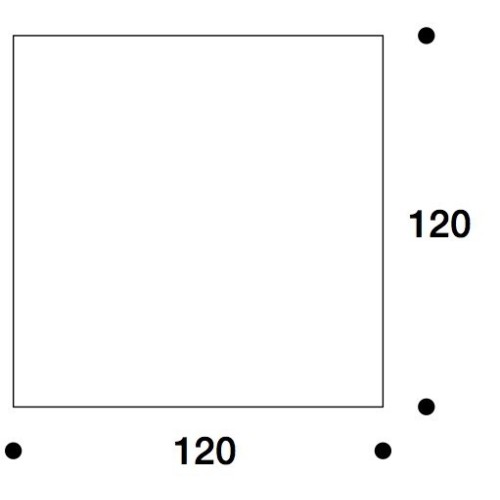 120x120cm -  table 84 - Artek