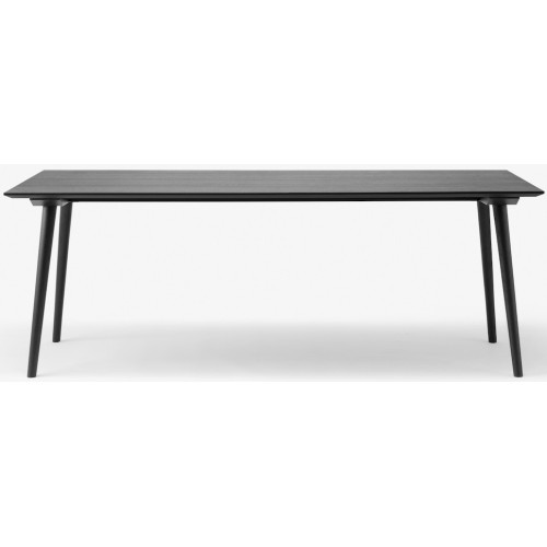 90x200cm - black lacquered oak - In Between SK5 table - &Tradition