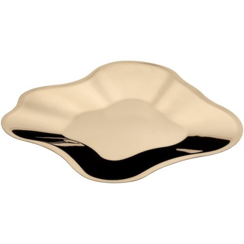 504mm - gold rose Aalto bowl - Iittala