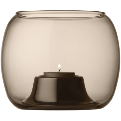 SOLD OUT - linen - Kaasa tealight candleholder - Iittala