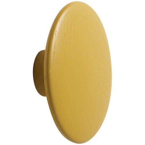 Ø13 cm (M) - mustard - The Dots wood - Muuto