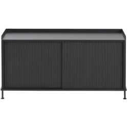 noir/noir - buffet horizontal Enfold – L124 x P45 xH63cm - Muuto