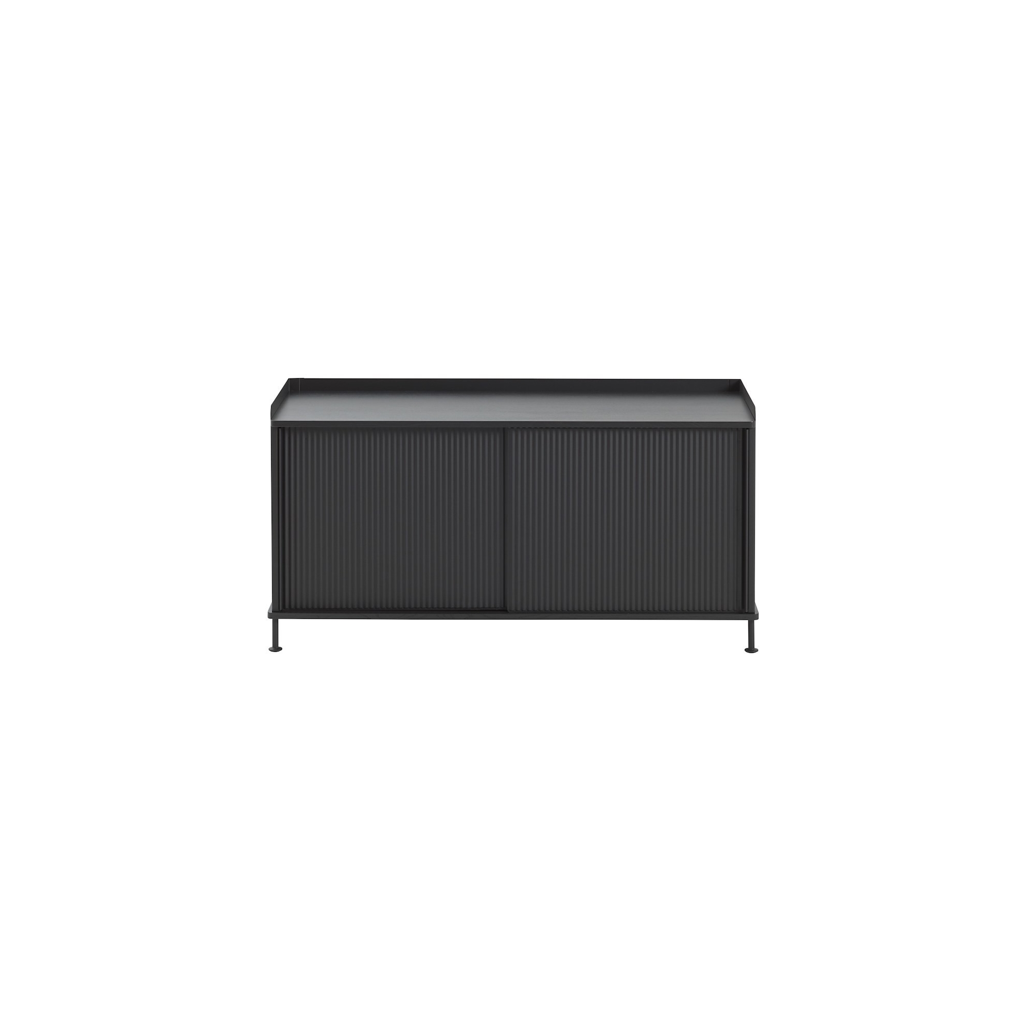 black/black - horizontal Enfold sideboard – W124 x D45 xH63cm - Muuto