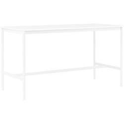 H95x190x85 - blanc/ABS - table haute Base - Muuto