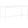 H95x190x85 - blanc/ABS - table haute Base - Muuto