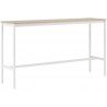 H105x190x50 - white/oak - high table Base