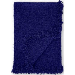 electric blue - Boucle blanket - Tom Dixon