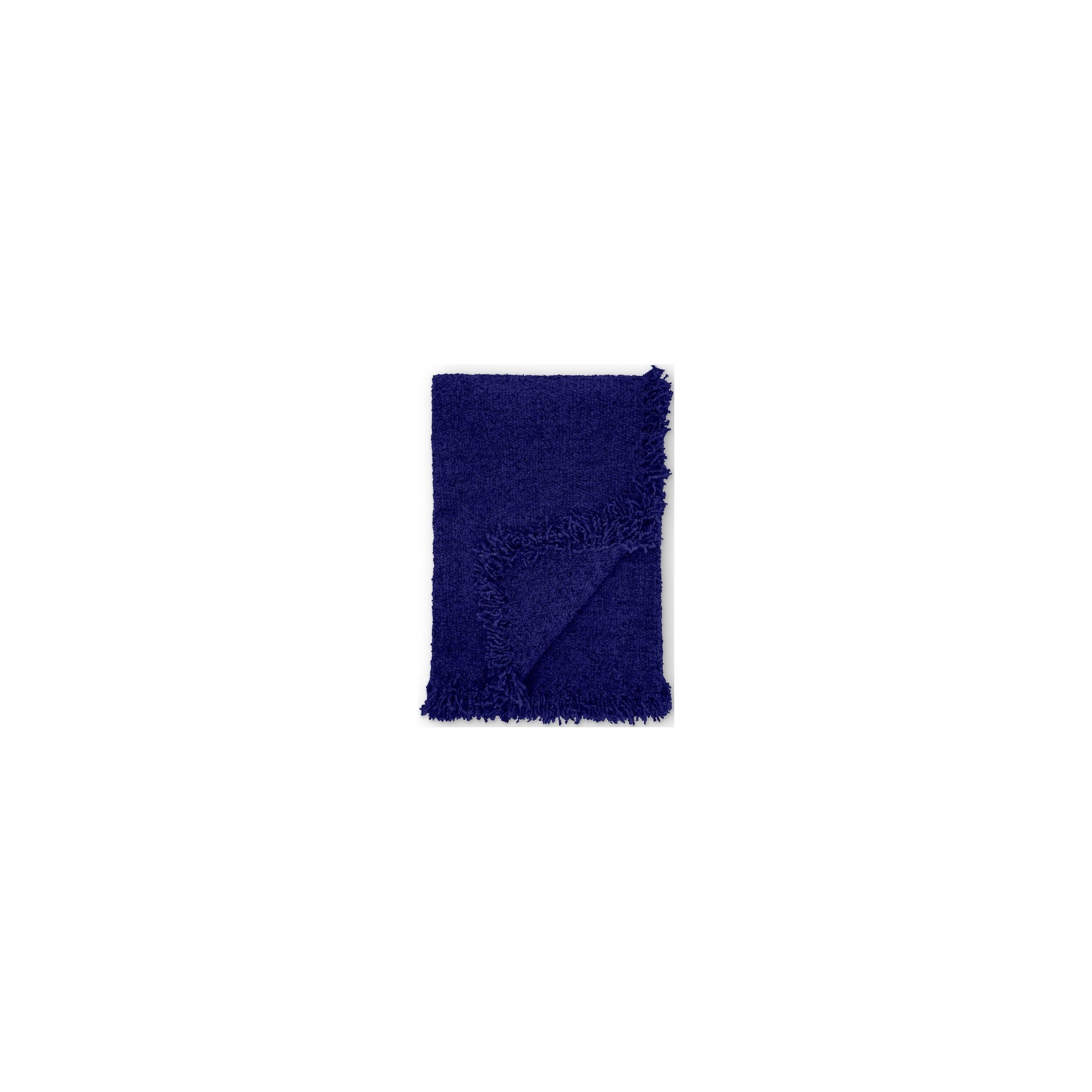 electric blue - Boucle blanket - Tom Dixon