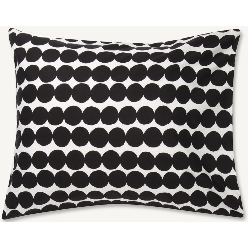 80x80cm - pillow case Räsymatto - black 190 - Marimekko