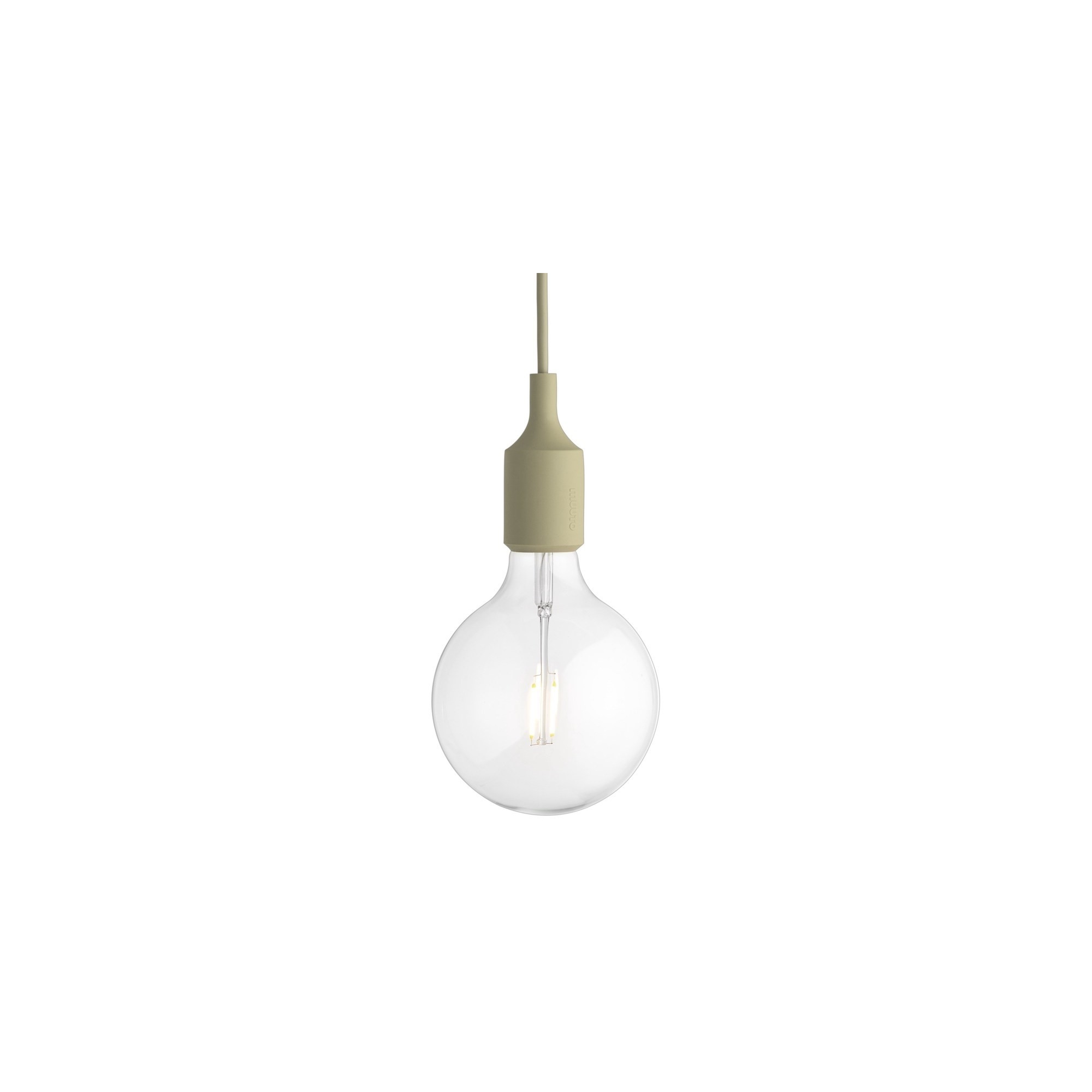 Muuto – E27 pendant, beige green