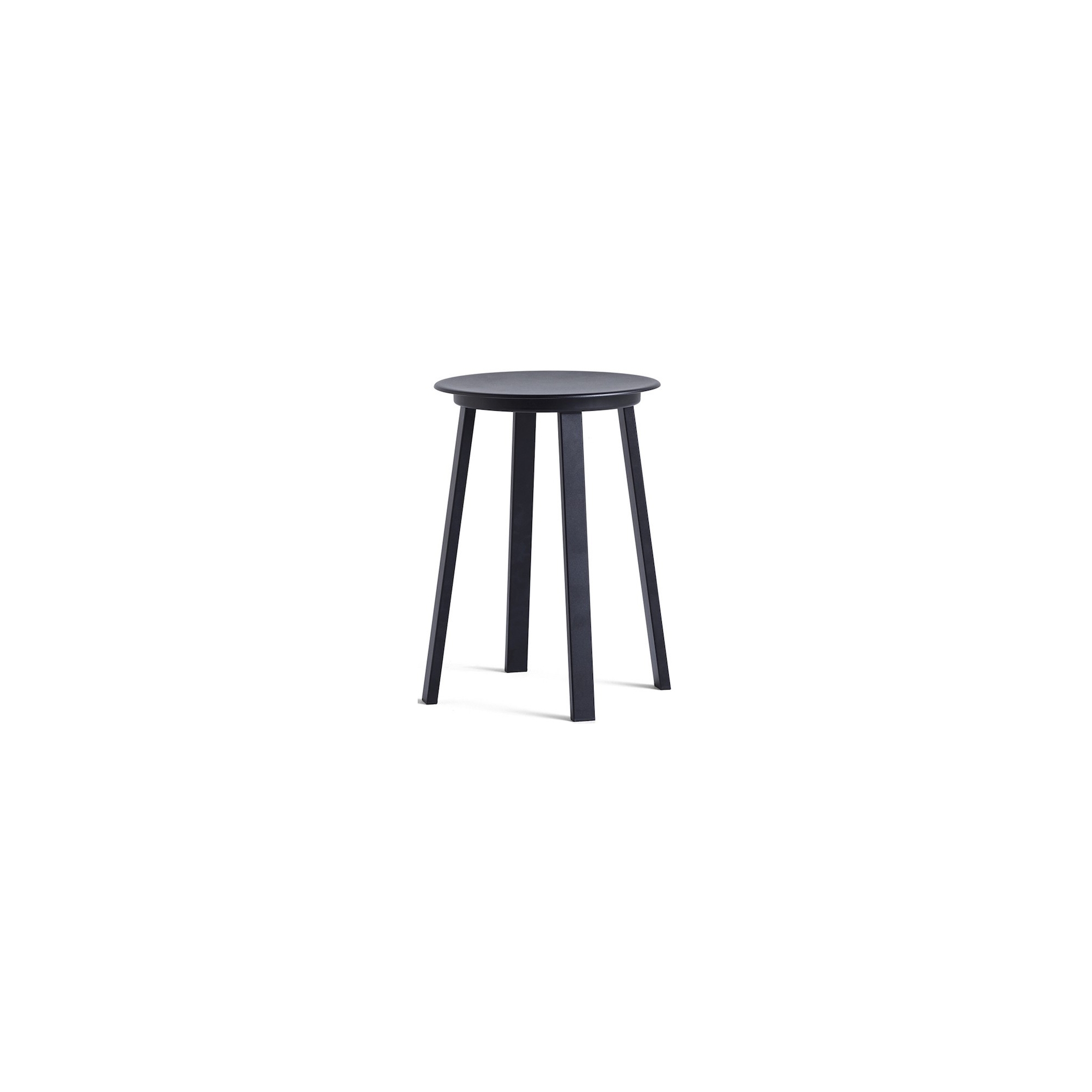 black - Revolver stool - HAY