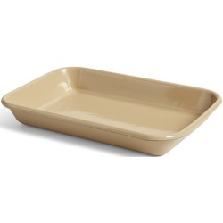 brown tray - Enamel - HAY