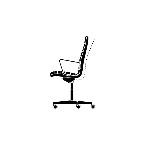 Premium - with castors - medium back Oxford - Fritz Hansen