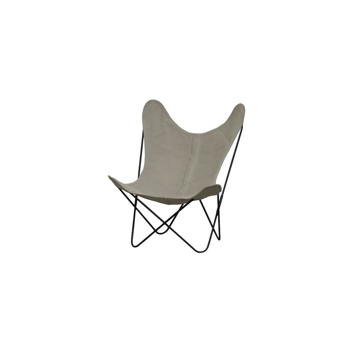 SOLD OUT linen black structure AA Butterfly chair