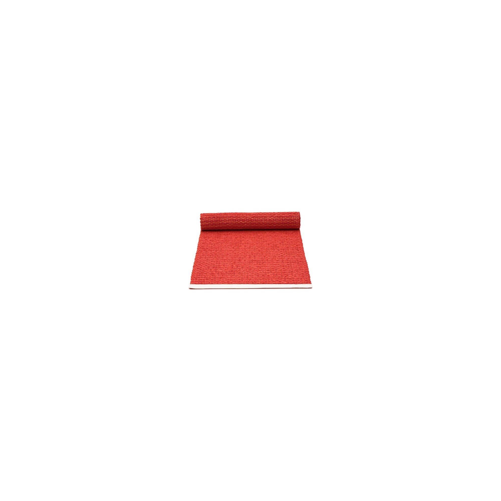 36x100cm - rouge / rouge corail - chemin de table Mono - Pappelina