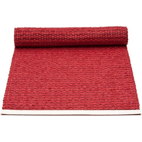 36x60cm - dark red / red - Mono table runner - Pappelina