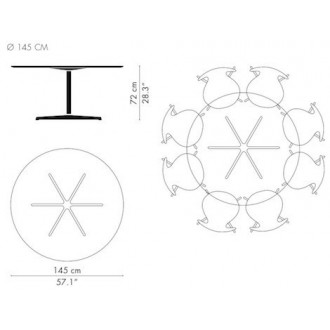 table A826 - modèle circulaire Series