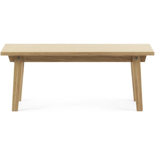 chêne - 42x100cm - table basse Slice - Normann Copenhagen