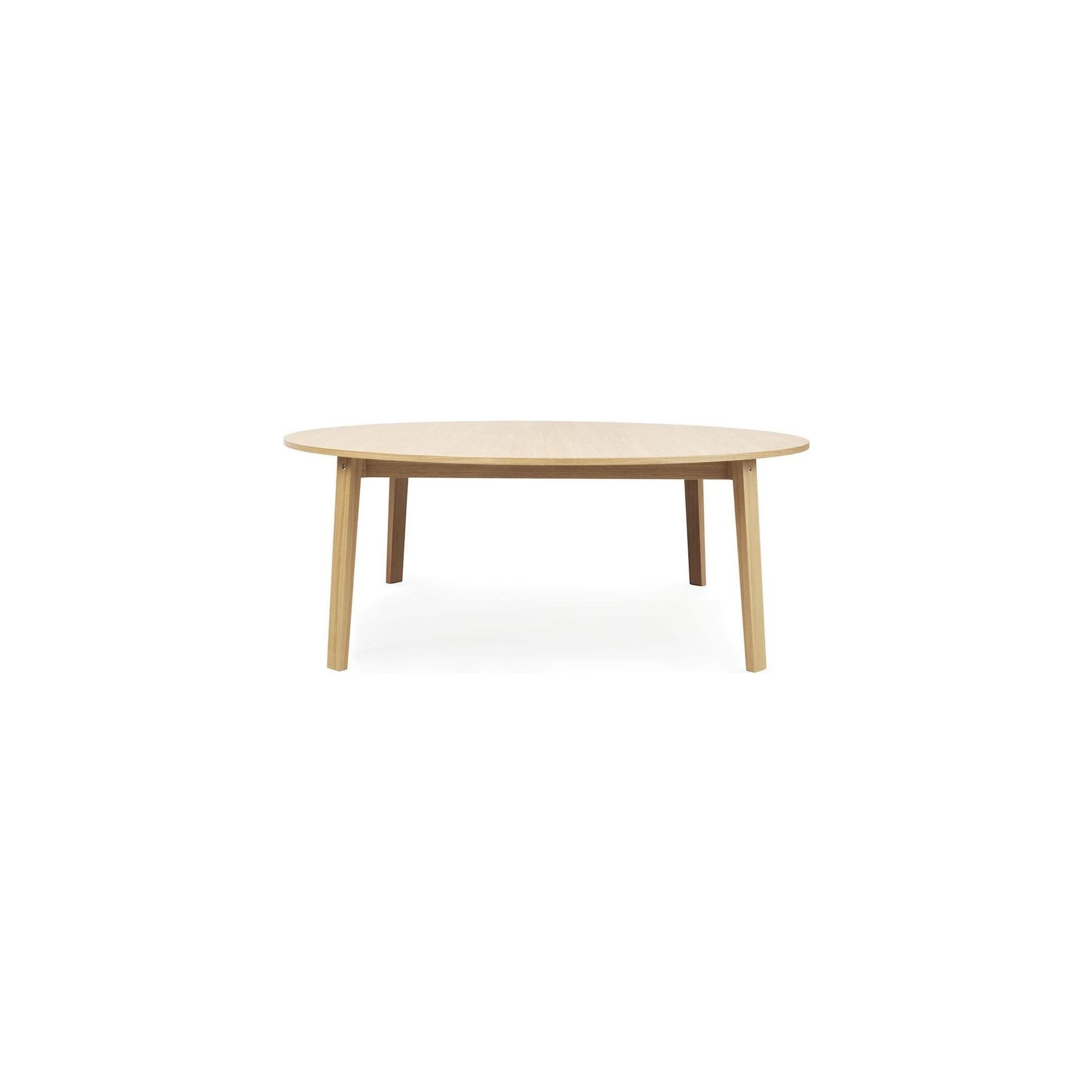 chêne - Ø200cm - table ronde Slice - Normann Copenhagen